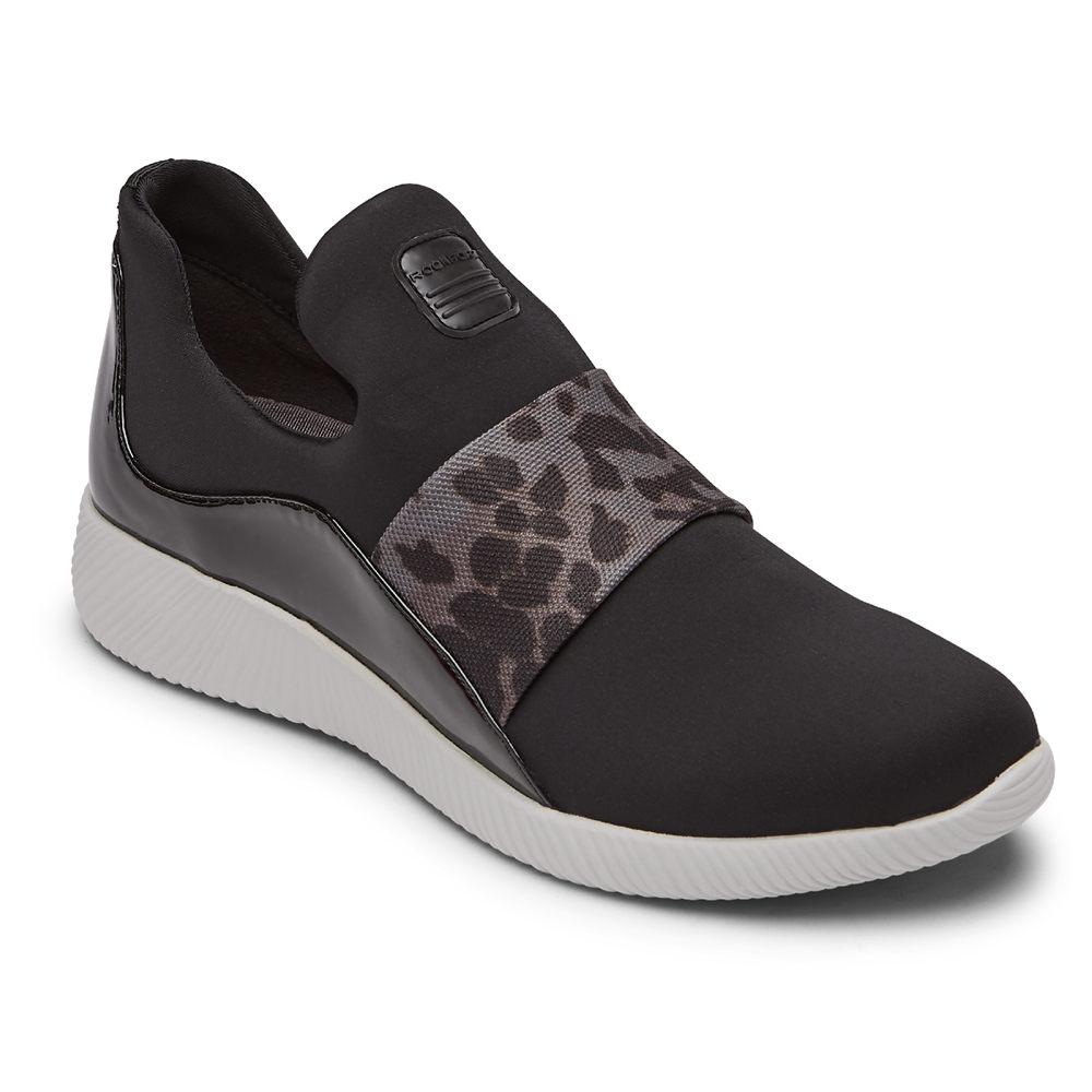 Slip-Ons Rockport Mujer Mexico - City Lites Robyne Negros - YMHXK6095